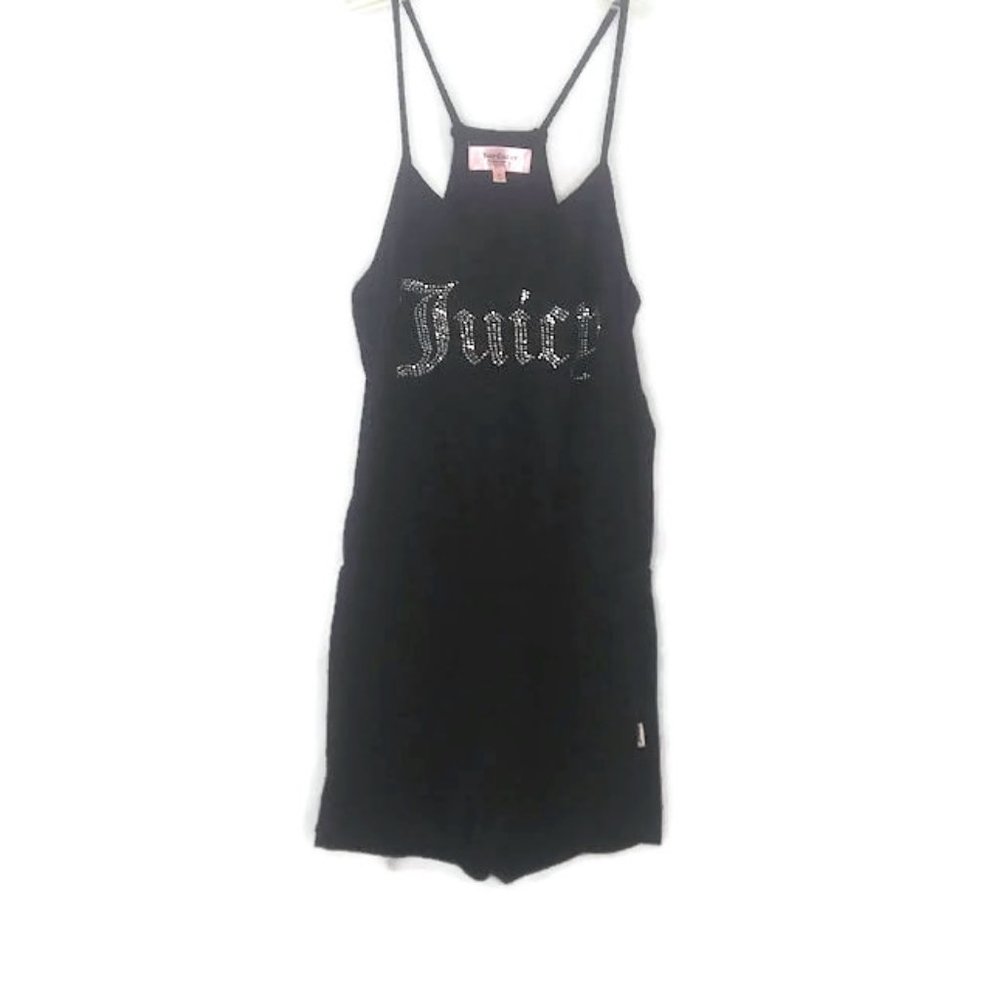 Juicy Couture Sleepwear Juicy Bling Spellout Terry Cloth Romper
